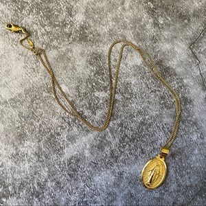 Cali tiger 18k Gold Plated La Femme Necklace